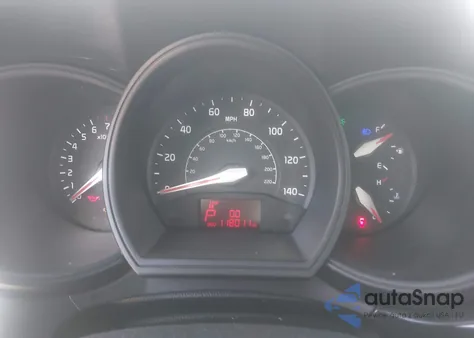 2016 Kia Rio Lx из США, поврежденный, VIN KNADM4A36G6620362